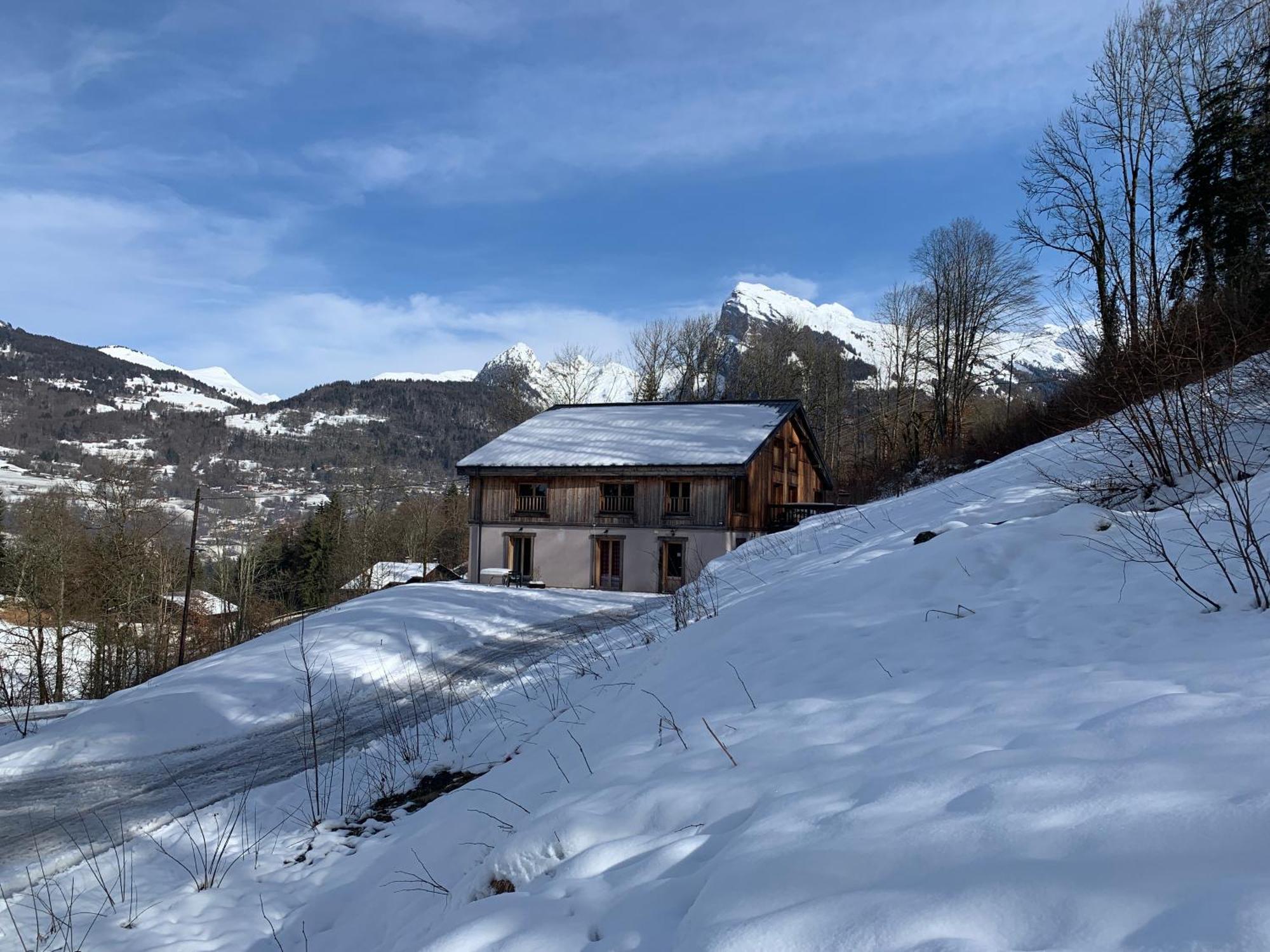 Le Chalet Dans Les Etoiles Villa Samoens Exterior photo